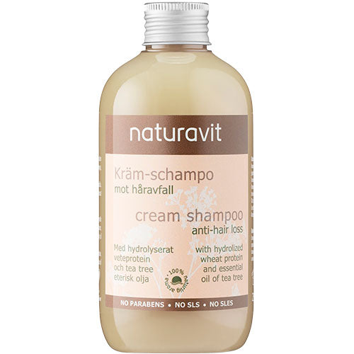 Vegansknaturavit Cream Shampoo Anti Hårtab