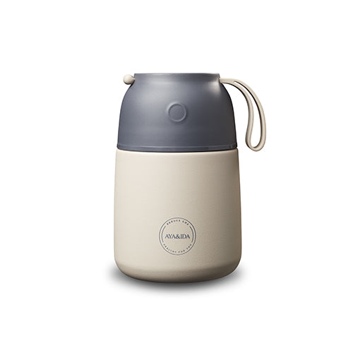 Aya Ida Food Apos Ie Lunch Box  Cream Beige 500 Ml