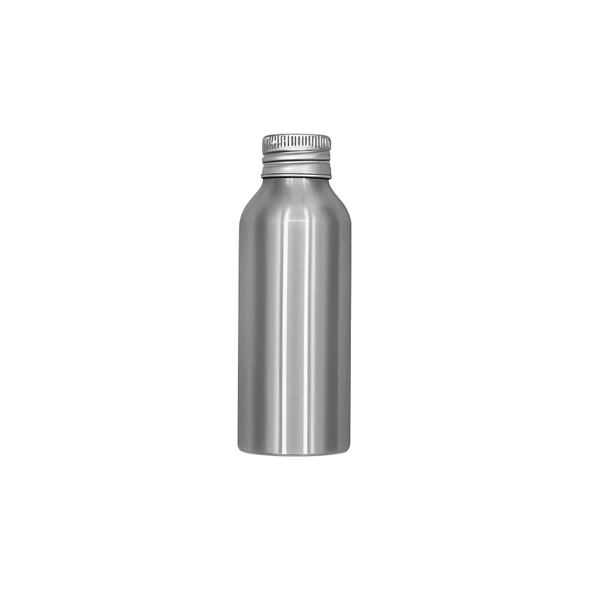 Aluminium Flaske 100 Ml Med Låg Og Skumgummipude   Letvægts  Lakeret  Tæt Lukning   Hedenhus