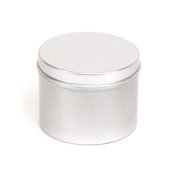 Aluminiumsbøtte 125 Ml Med Låg Lakbelagt Diameter 53 Mm Højde 64 5 Mm Velegnet Til Cremer Og Salver Hedenhus