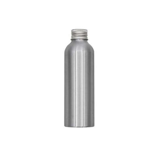 Aluminium Flaske 150 Ml Med Låg  Letvægts  Lakbelagt   Hedenhus   Til Væsker  Olier  Parfume  Tæt Lukning  143 Mm Høj