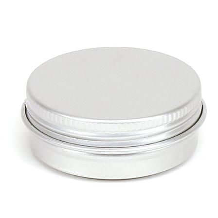 Aluminiumsbøtte 50 Ml Med Låg Og Skumpude Letvægts 10 G Lakeret Diameter 59 Mm Højde 27 Mm Hedenhus
