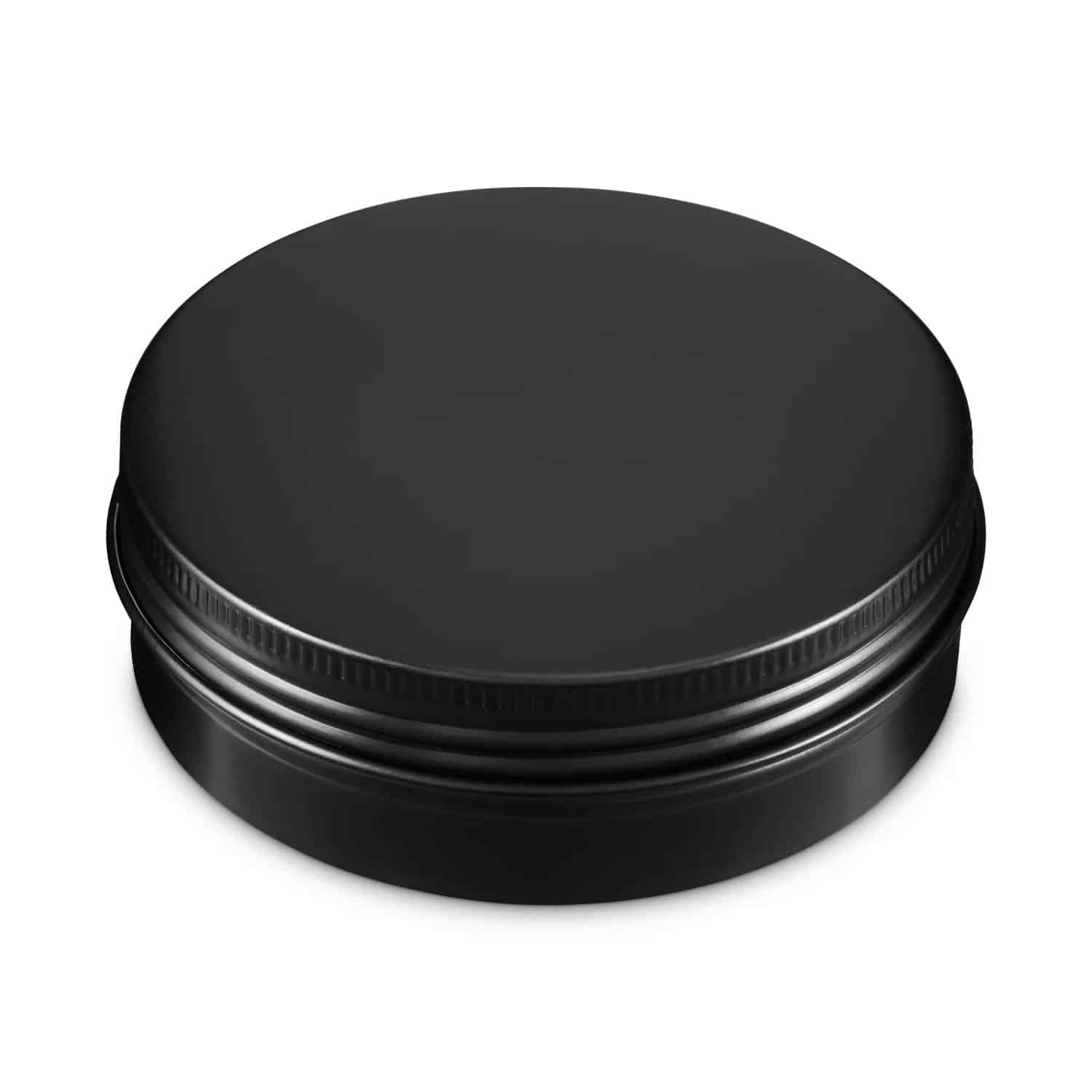 Aluminiumsbøtte 100 Ml Sort Skumgummipude I Låg Lakbelagt Inderside ø 71 Mm Højde 36 Mm Hedenhus