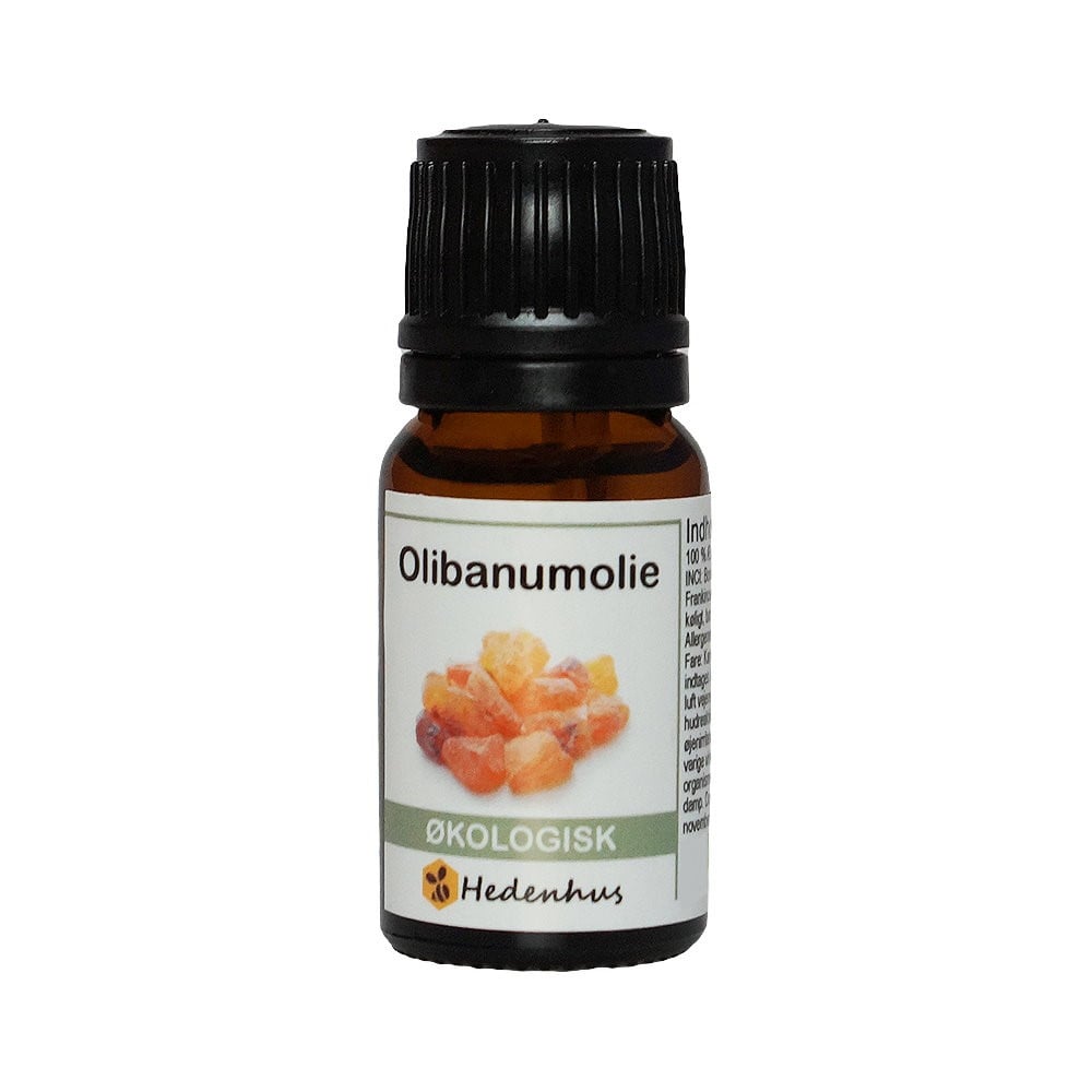 økologisk æterisk Olibanumolie 20 Ml   Frankincense  Boswellia Serrata  Aromaolie   Hedenhus   Beroligende