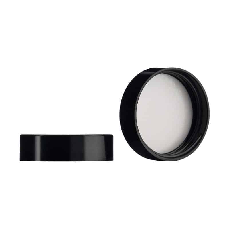 Låg Til Bøtter Sv38 R3 Sort 40 Mm Diameter 11 5 Mm Højde Urea Pap Pude Med Plast Tæt Lukning Hedenhus
