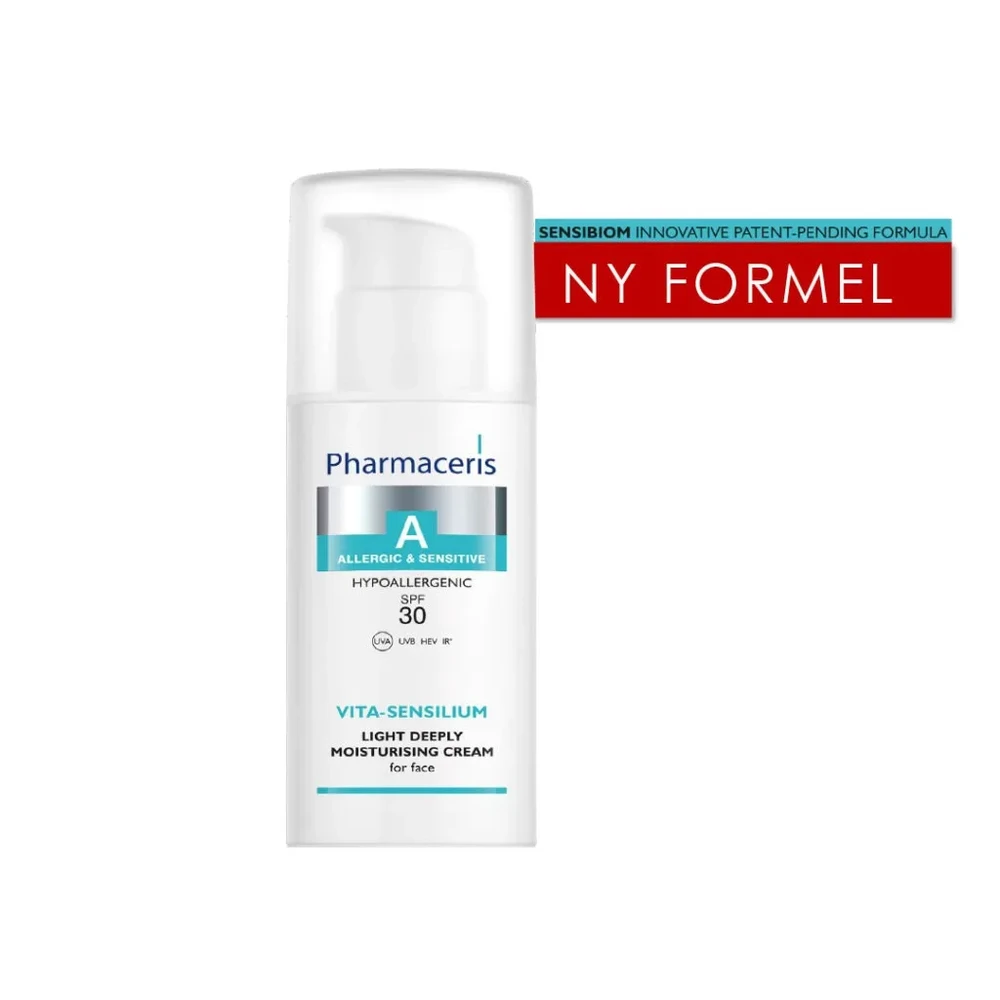 Pharmaceris A Vita Sensilium     Let Dybt Fugtgivende Ansigtscreme Spf 30  50ml