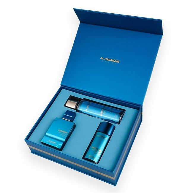 Al Haramain   Amber Oud Aqua Dubai Gaveæske