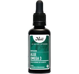 Nani Alge Omega 3 Dråber Med Citrussmag  50ml