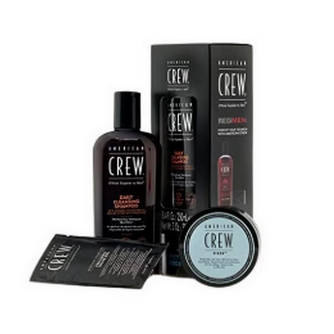 American Crew   Kit Fiber Wax   Daily Cleansing Shampoo