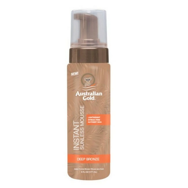 Australian Gold   Sunless Instant Deep Bronze Mousse   177 Ml