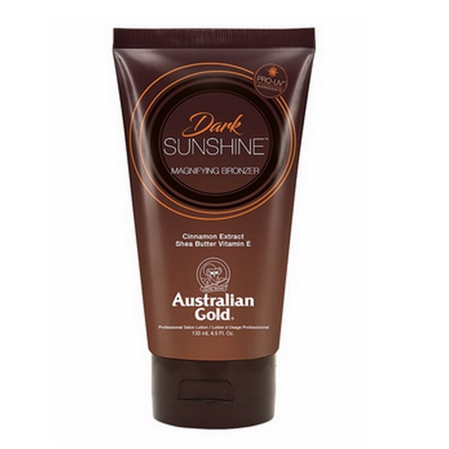 Australian Gold   Sunshine Dark Magnifying Bronzer Lotion   133 Ml