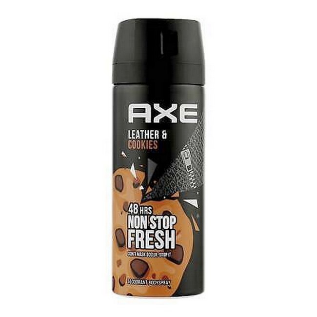Axe   Collision Leather   Cookies Deodorant Spray   150 Ml