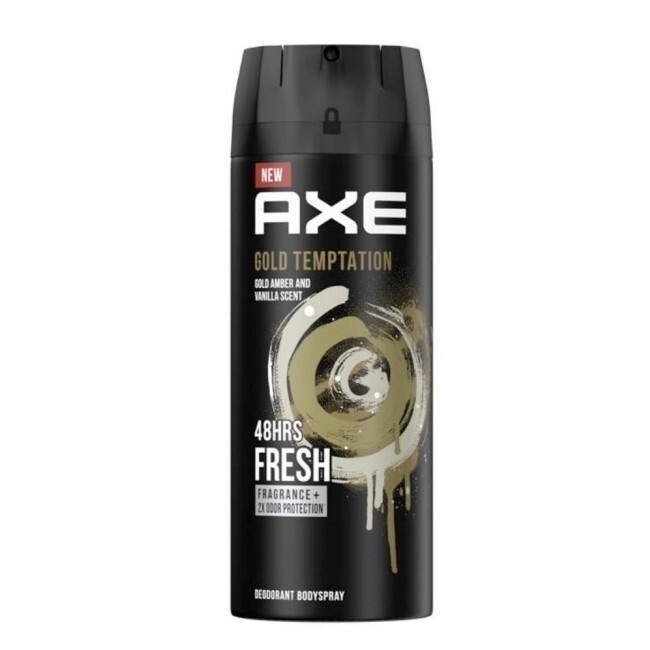 Axe   Gold Temptation Deodorant Spray   150 Ml