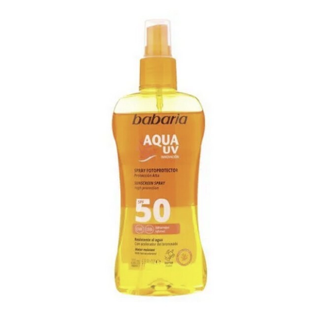 Babaria   Solar Aqua Sun Spray Spf 50   200 Ml