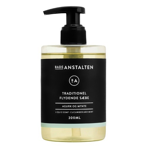 Badeanstalten   Flydende Sæbe Agurk Og Mynte   300 Ml