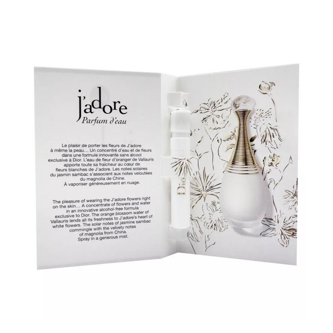Christian Dior   Dior J Adore Parfum D Eau Duftprøve Sample
