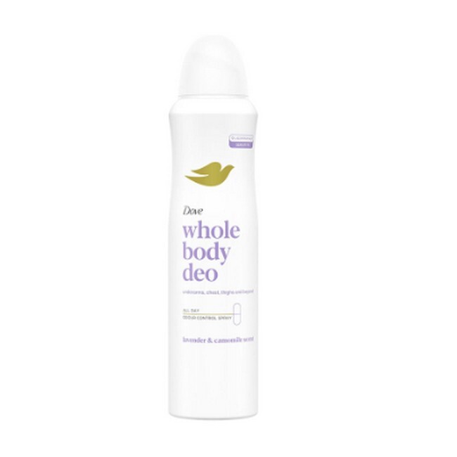 Dove   Lavender And Chamomile Deodorant Spray   150 Ml