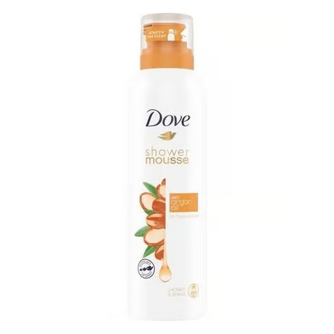 Dove   Shower Foam Argan Oil Nourishing Body Wash   200 Ml