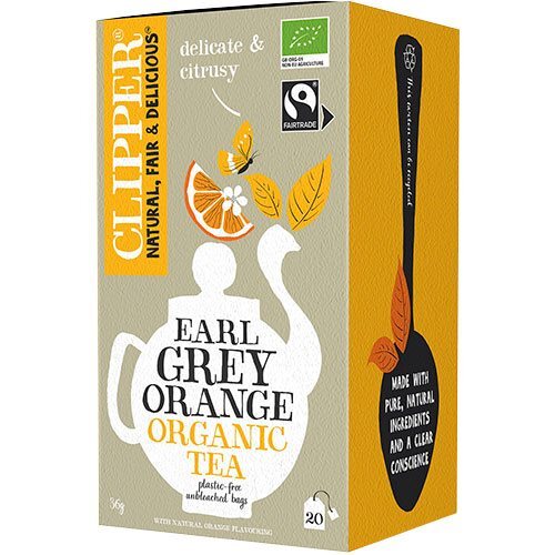 Clipper Earl Grey Te M  Appelsin ø  20br