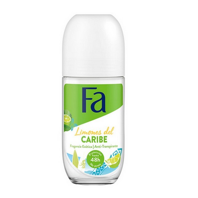 Fa   Caribbean Lemon Deodorant Roll On   50 Ml