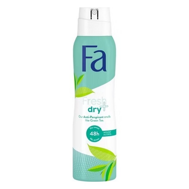 Fa   Green Tea Fresh   Dry Anti Perspirant Deodorant Spray   150 Ml