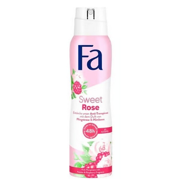 Fa   Sweet Rose Deodorant Spray   150 Ml