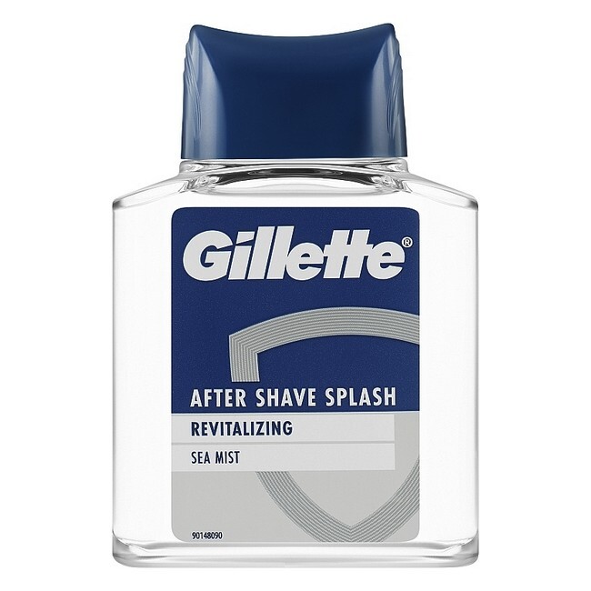 Gillette   After Shave Splash Revitalizing   100 Ml