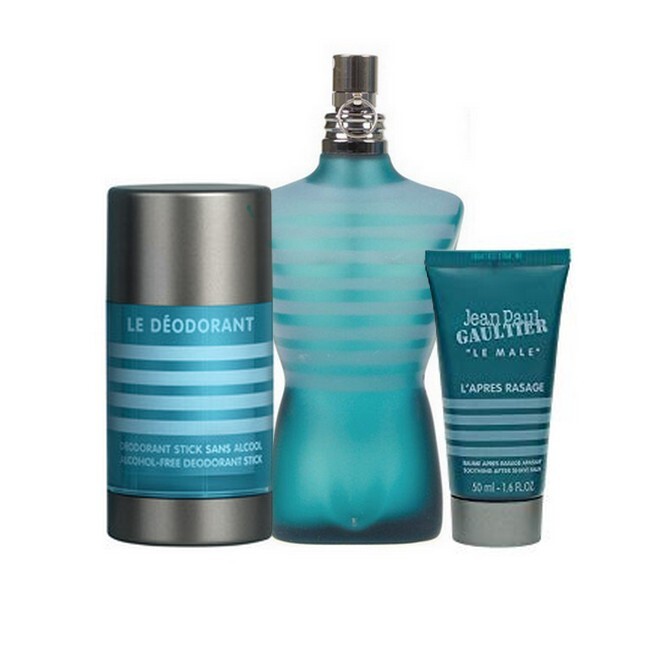 Jean Paul Gaultier   Le Male Sæt   125 Ml Edt   Deodorant Stick   After Shave