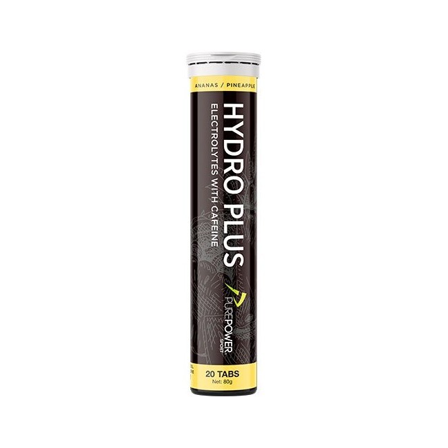 Pure Power   Hydro Plus Elektrolytter Ananas 20 Tabs