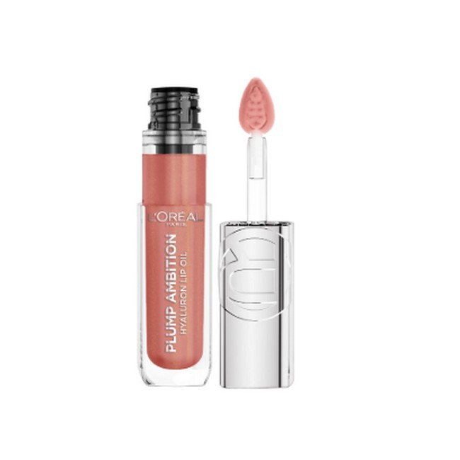 Loreal   Plump Ambition Hyaluron Lip Oil Woth It 601