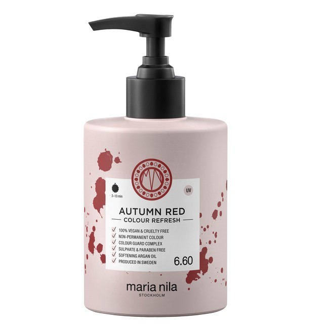 Maria Nila   Colour Refresh 6 60 Autumn Red   300 Ml