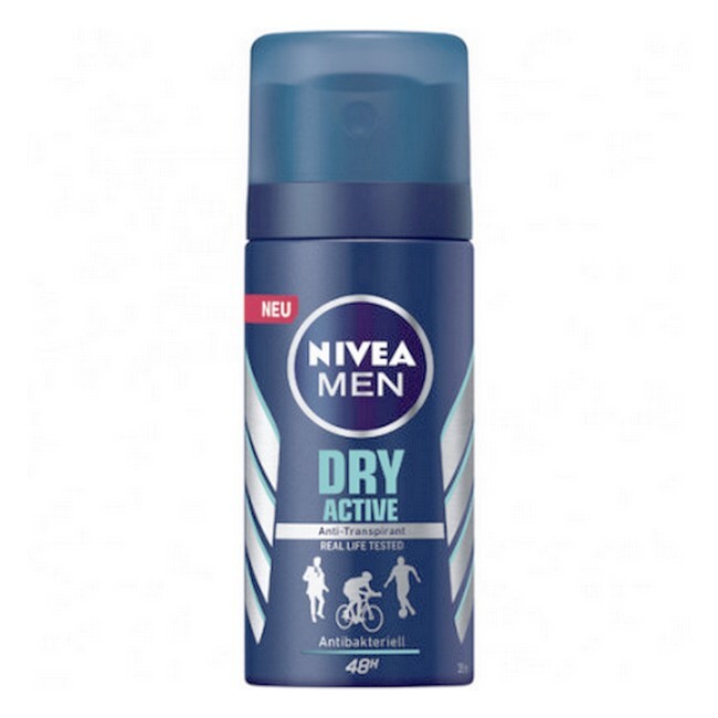 Nivea   Men Dry Active Deodorant Spray   35 Ml