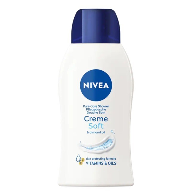 Nivea   Shower Cream Soft   Almond Travel Size   50 Ml