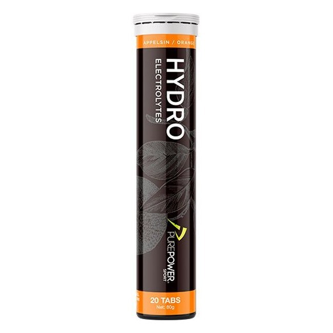 Pure Power Hydro Elektrolytter Appelsin 20 Tabs