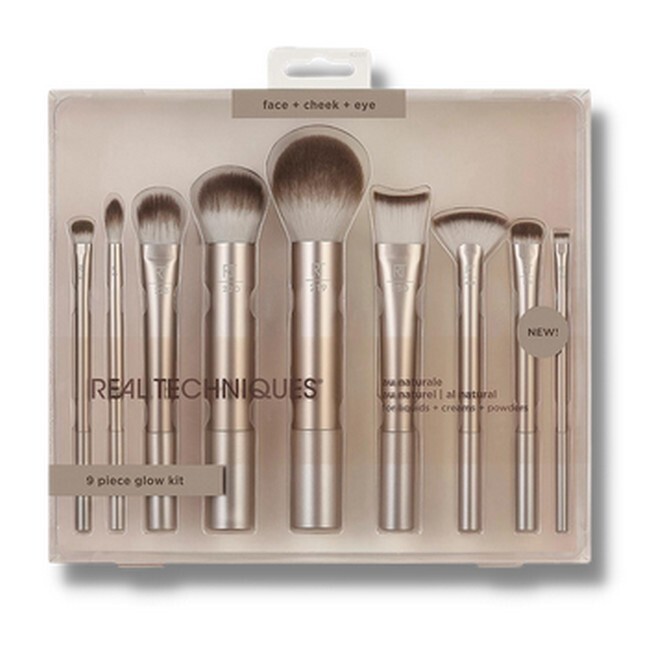 Real Techniques   Au Naturel Complete Brush Kit Makeupbørstesæt