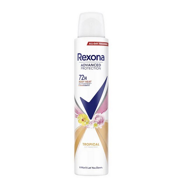 Rexona   Tropical Advanced Protection Deodorant Spray   200 Ml
