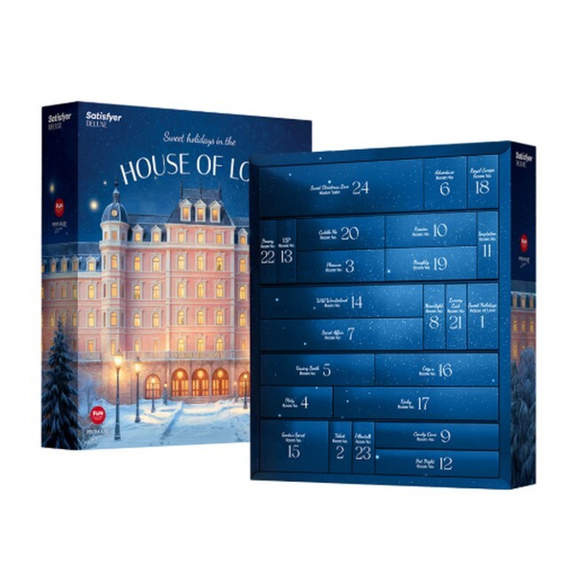 Satisfyer   Advent Calendar 2025 Deluxe Erotisk Julekalender 24 Låger