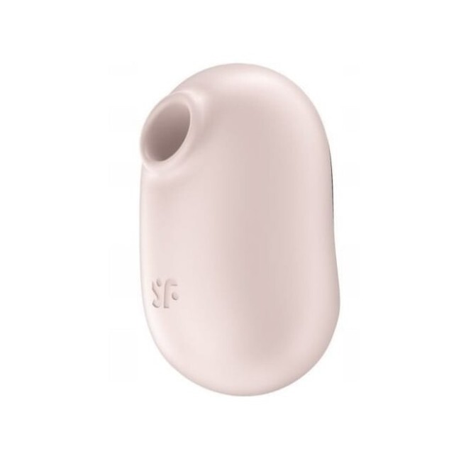 Satisfyer   Pro To Go 2 Double Air Pulse Vibrator Beige