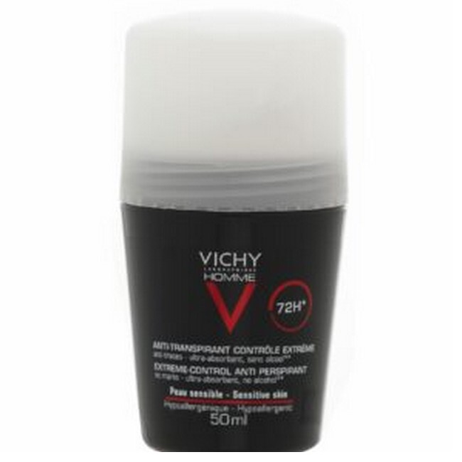 Vichy   Homme Antiperspirant Deo Roll On 72h   50 Ml