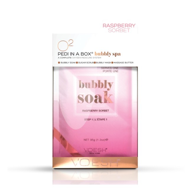 Voesh   Pedi In A Box   Raspberry Sorbet