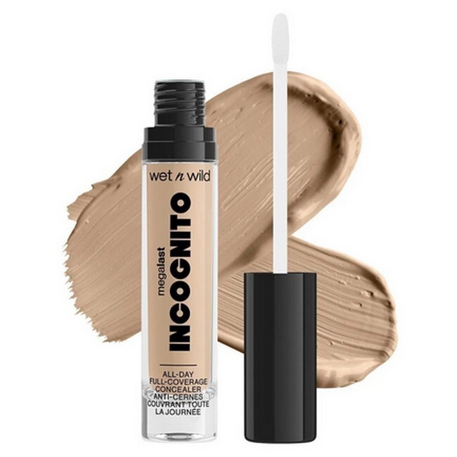 Wet N Wild   Megalast Incognito All Day Full Coverage Concealer   Medium Neutral   5 5 Ml
