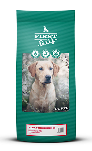 14 Kg First Buddy Adult High Energy   Voksenfoder Med And Og Kanin
