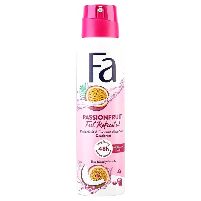 Fa   Passionfruit Feel Refreshed Deodorant Spray 150 Ml