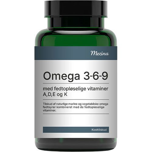 Mezina Omega 3 6 9 Med Vitamin Adek  90kap