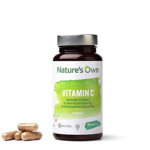 Natures Own Vitamin C Acerola Wholefood  60kap