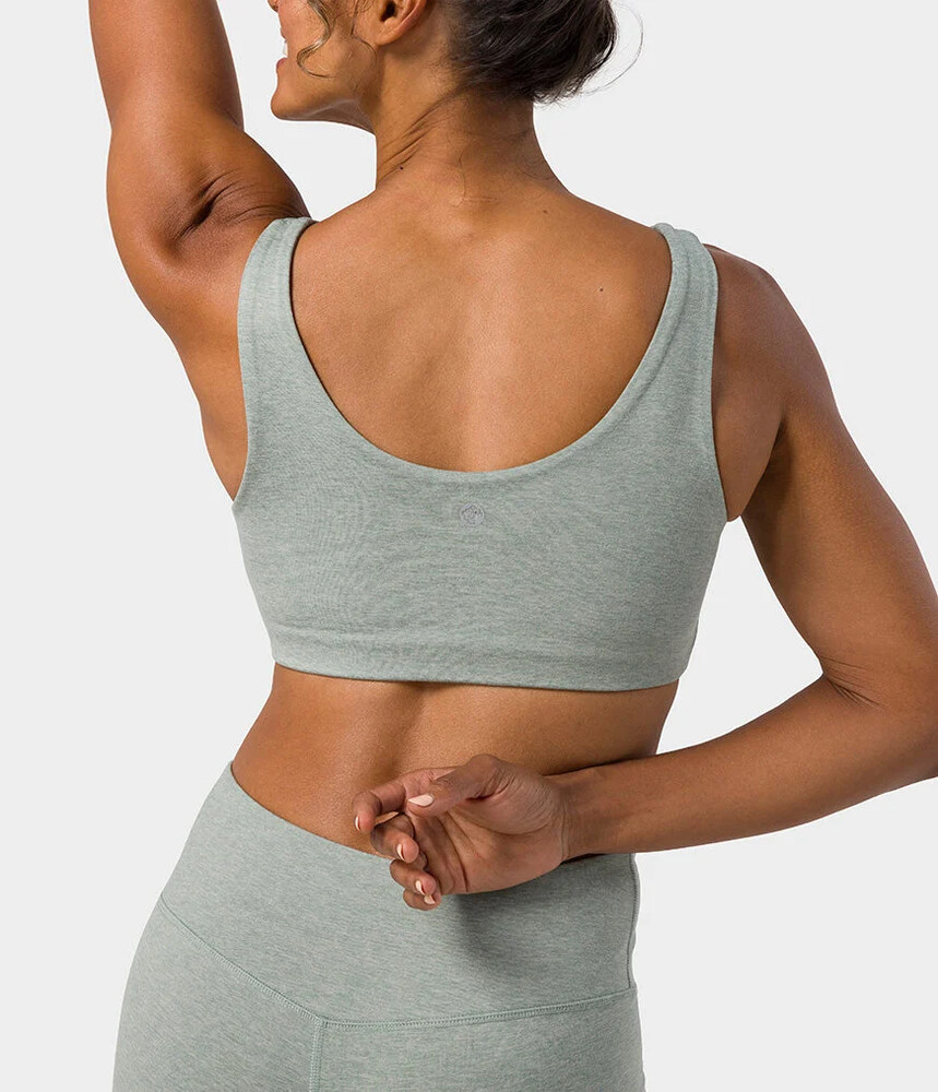 Manduka  Quot Dhara Quot  Bra  Avian Heather