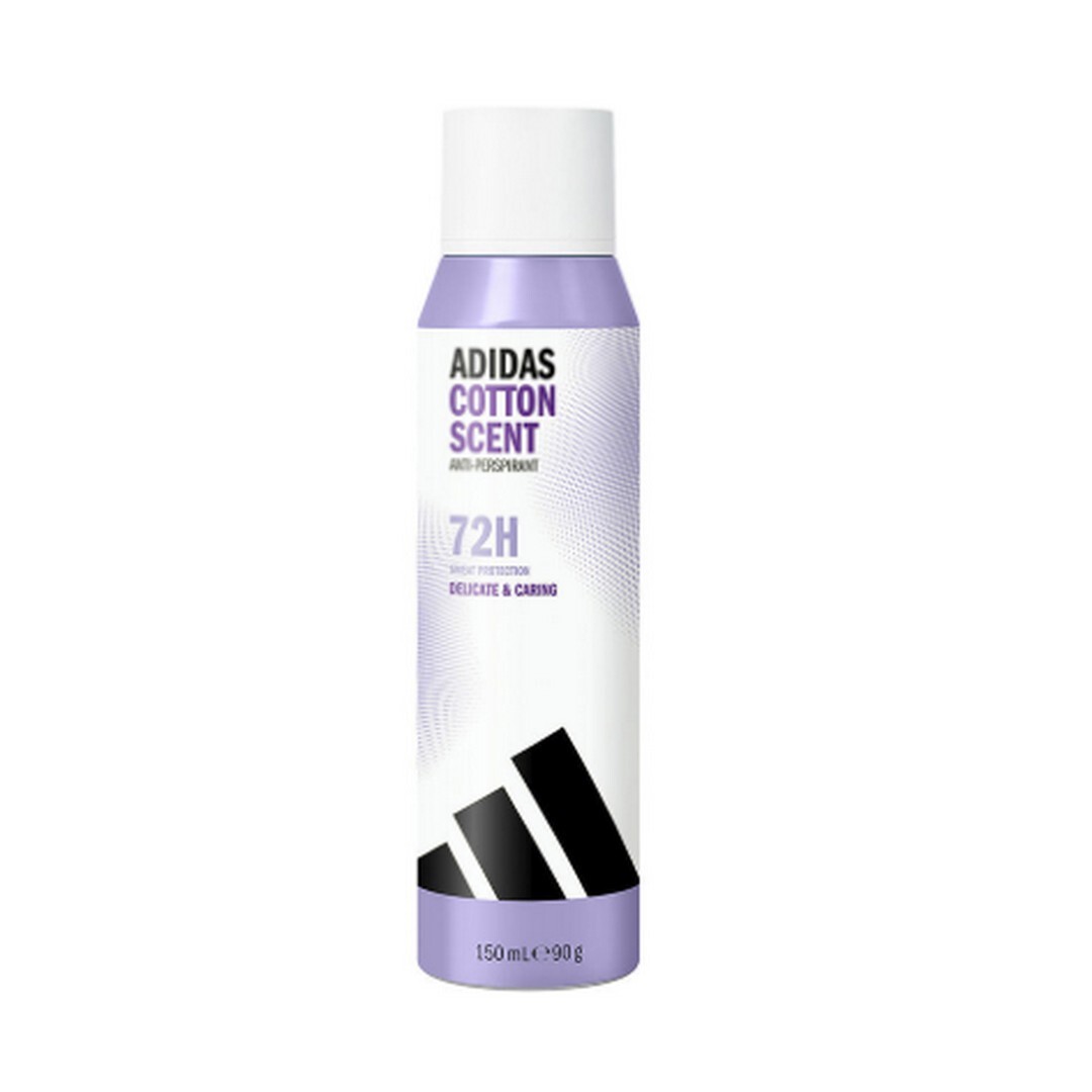 Adidas   Cotton Scent 72h Deodorant Spray   150 Ml