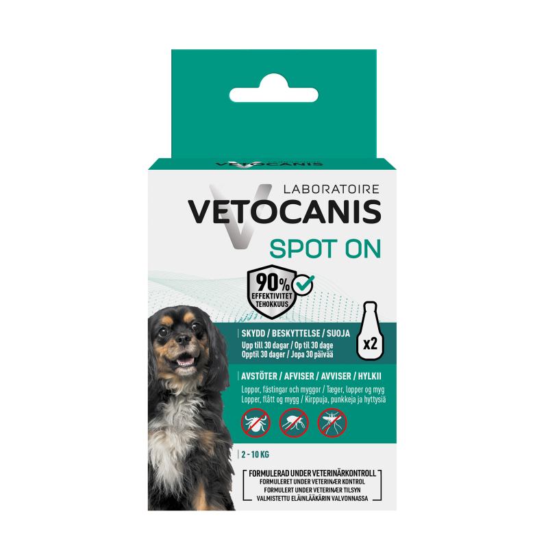 Vetocanis Anti Parasit Spot On   Hund 2 10 Kg
