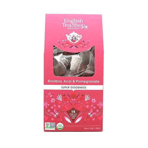 English Tea Rooibos  Acai   Pomegranate Tea ø  15br