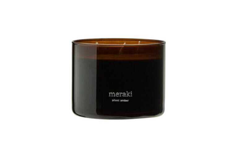 Meraki Duftlys Silent Amber  1stk  340g